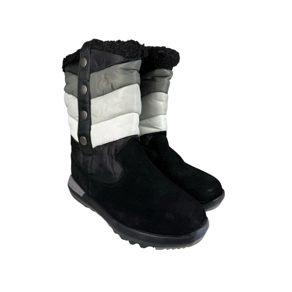 Bearpaw‎ Women's Boreal Boots Black/Grey/White Size 7